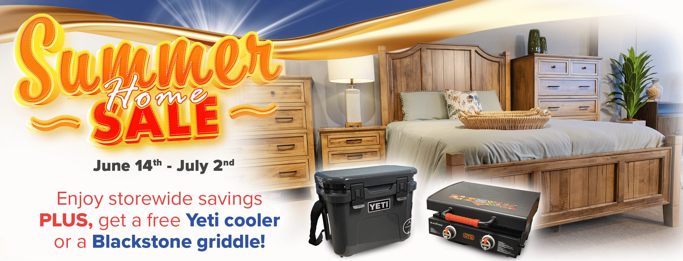 Summer Home Sale GWP Summer Home Sale hero iamge