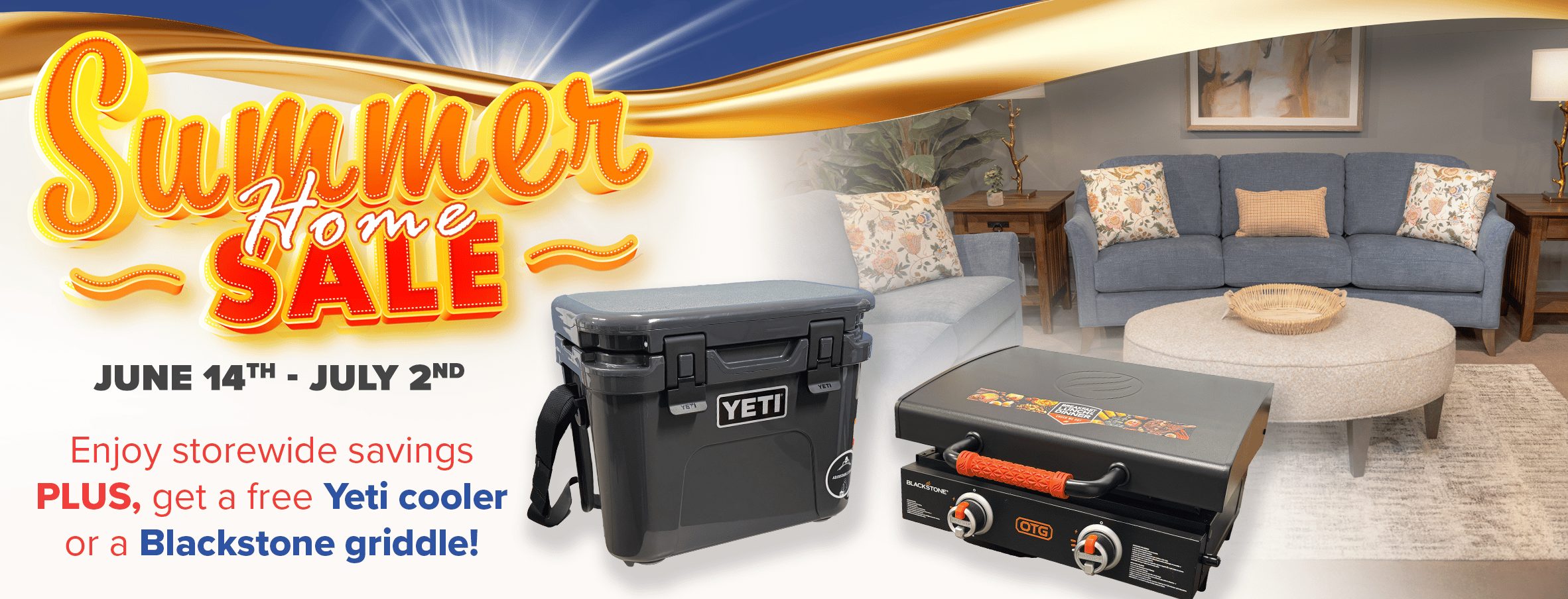 Summer Home Sale hero iamge